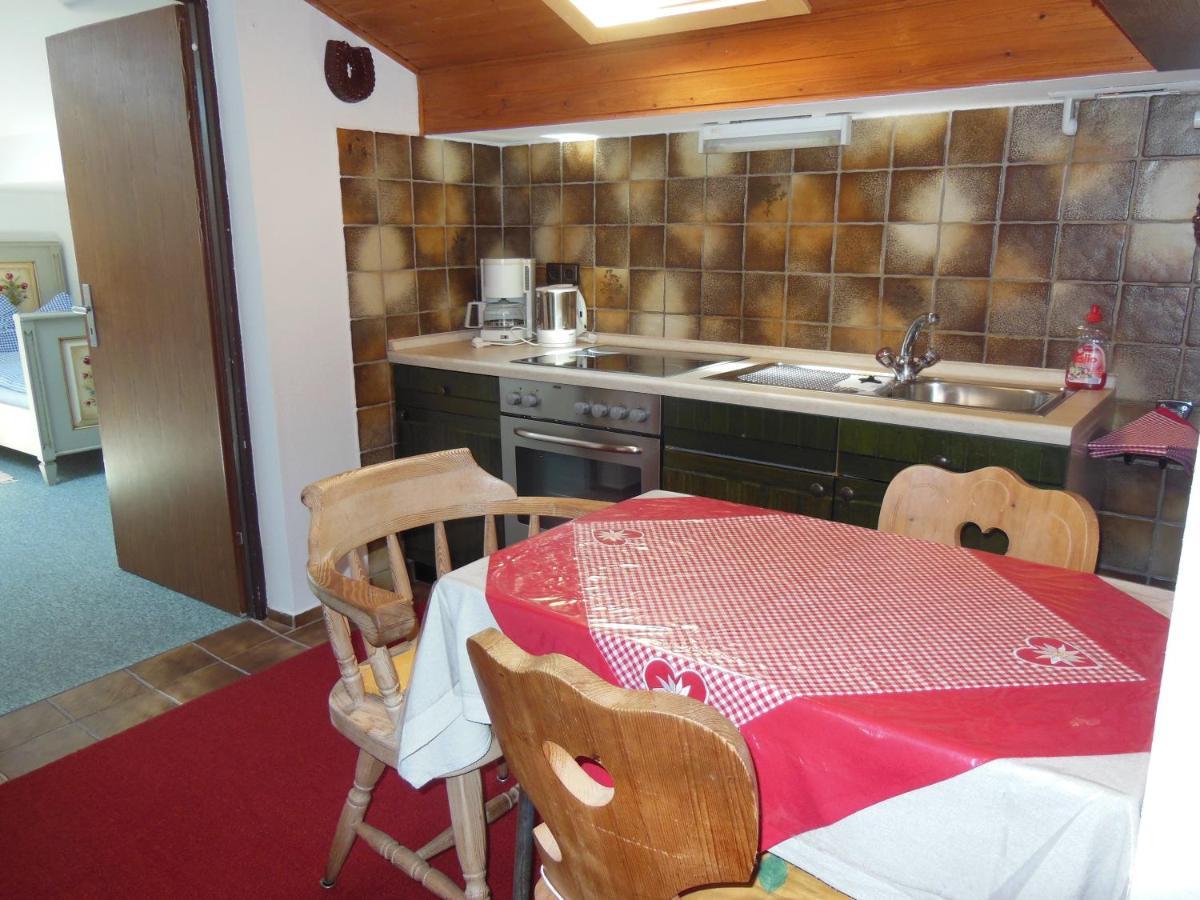 Ferienwohung Haus Renn Daire Bischofswiesen Dış mekan fotoğraf